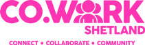 CoWork Shetland Logo Pink